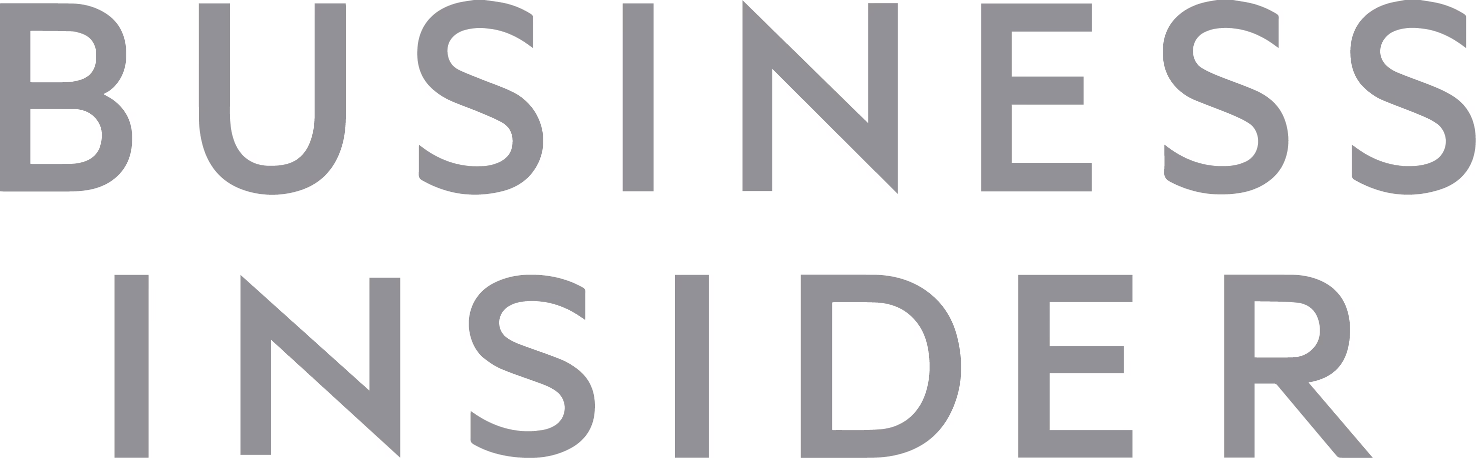 Business Insider logo in large gray letters on white background